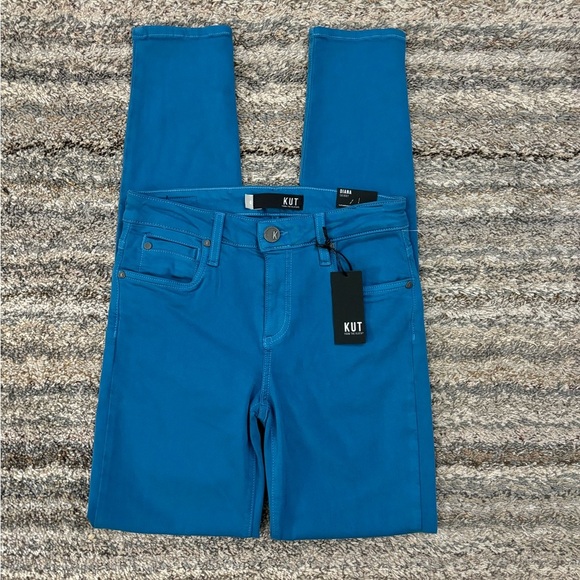 Kut from the Kloth Denim - KUT From The Kloth Diana Skinny Jeans Sz 0 NWT | KUT Blue Diana Skinny Jeans -